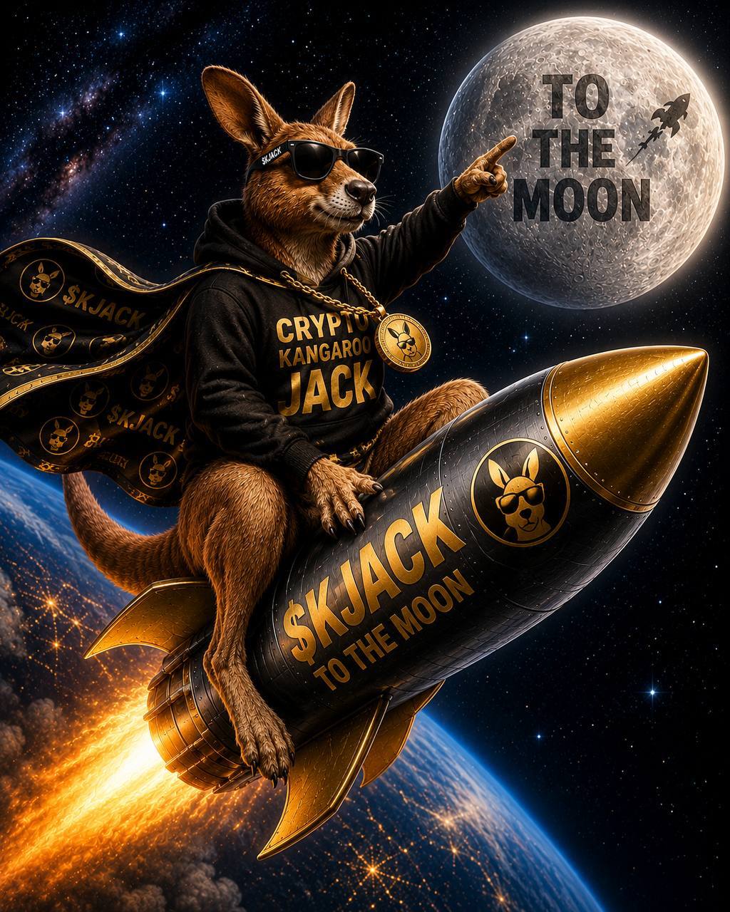 Kangaroo Jack Rocket To The Moon