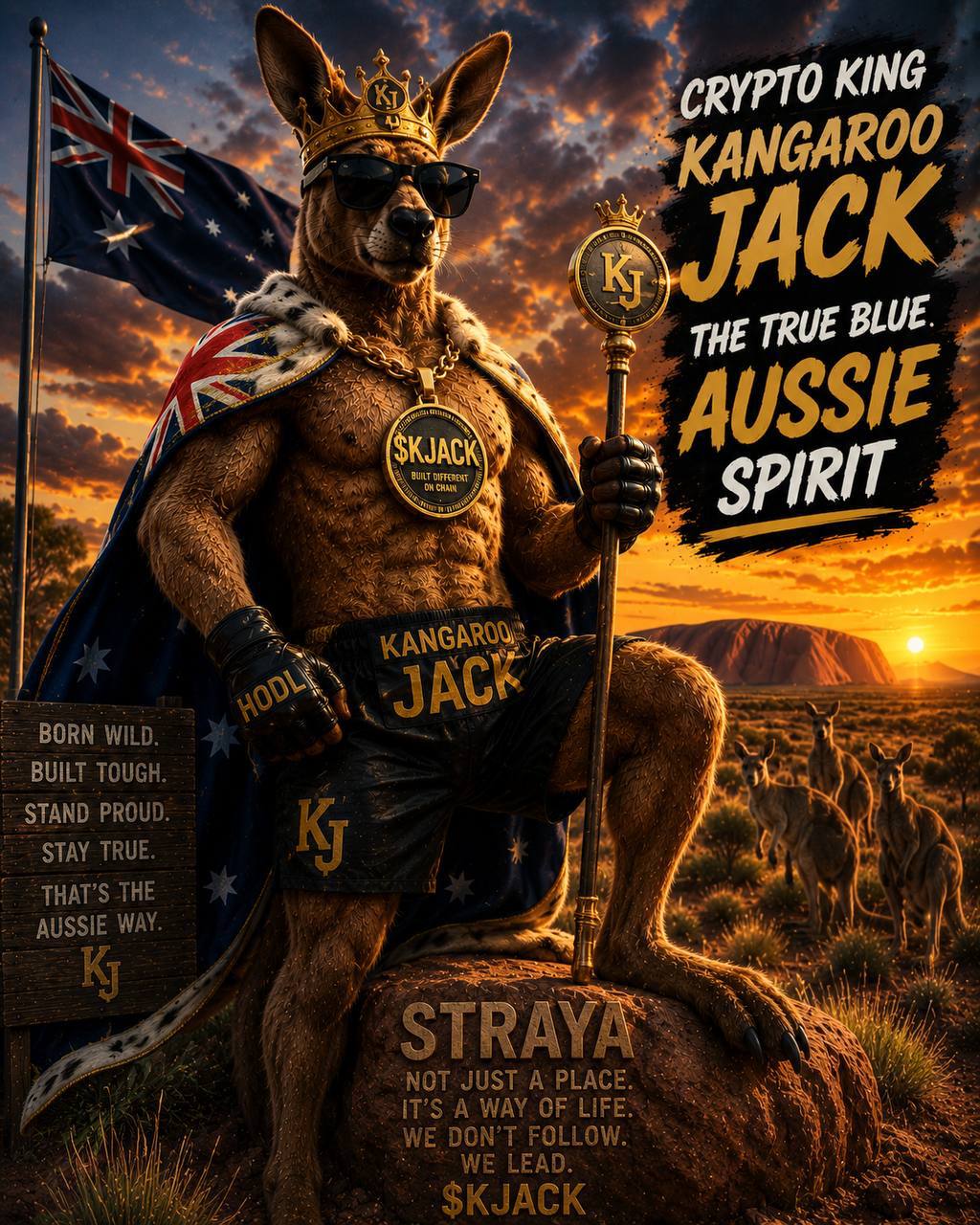 Crypto King True Blue Aussie Spirit