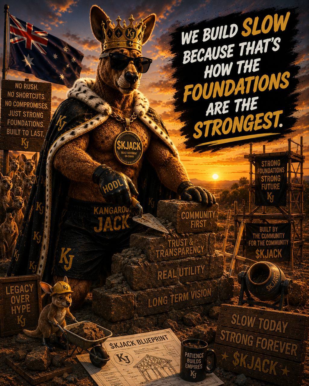 Kangaroo Jack Slow Strong Foundations