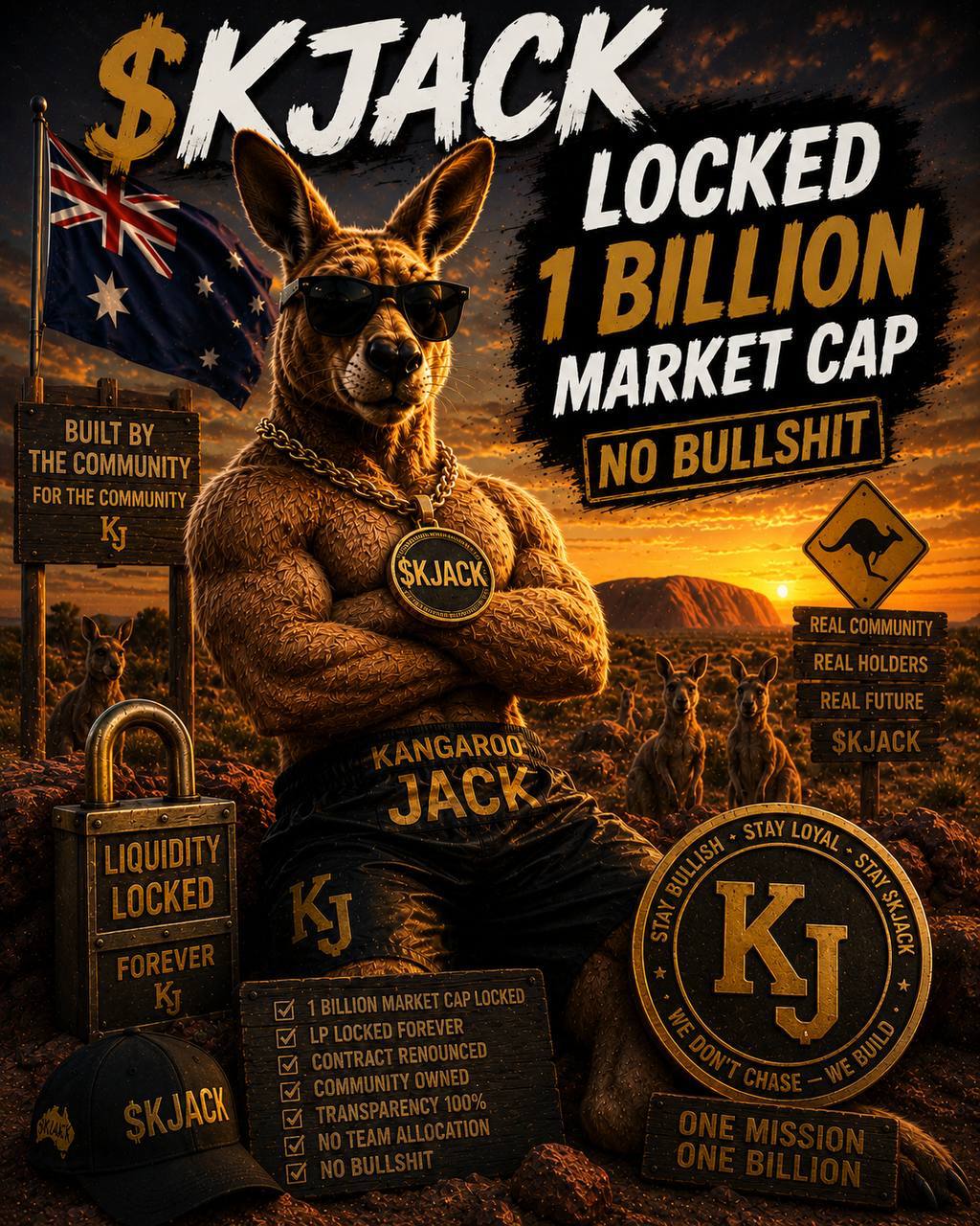 Kangaroo Jack One Billion Locked